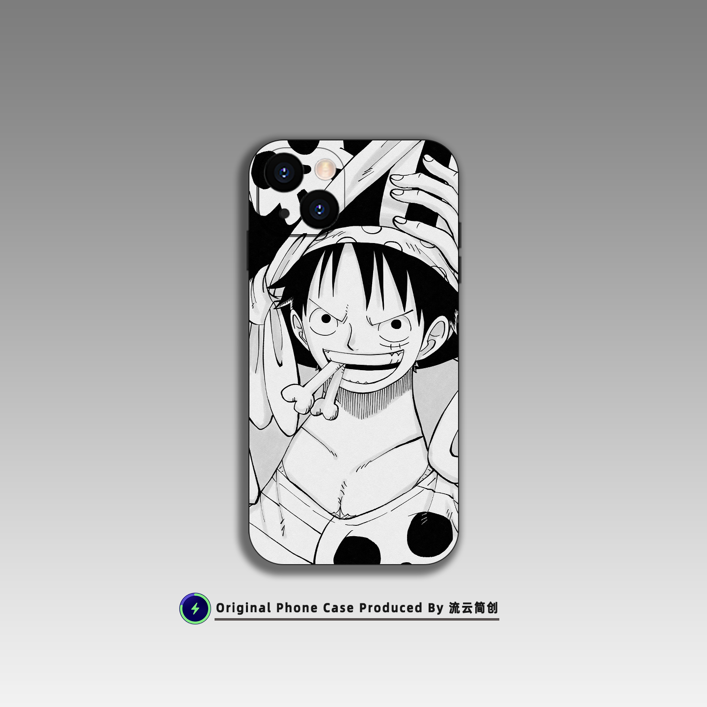 海贼王路飞漫画风手机壳适用于iPhone17Air小米15艺术14华为13液态硅胶12磁吸MagSafe苹果16ProMax动漫二次元