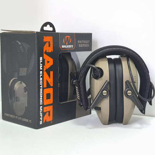 高品质walkers RAZOR战术耳机电子降噪霍华德防护耳罩折叠式拾音