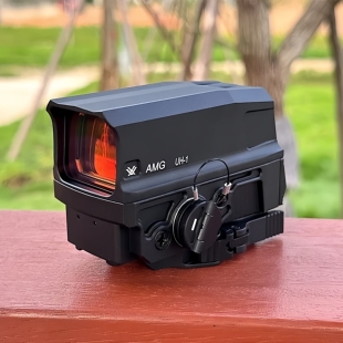 光学UH1 GEN2全息v3xm侧翻增倍镜金属高倍望远镜模型挂墙弹弓玩具