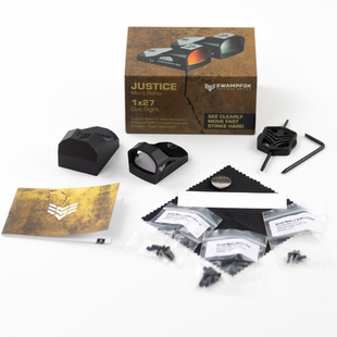 swampfox沼泽狐红点正义一代1x27高清透光抗震防水玩具弹弓备件