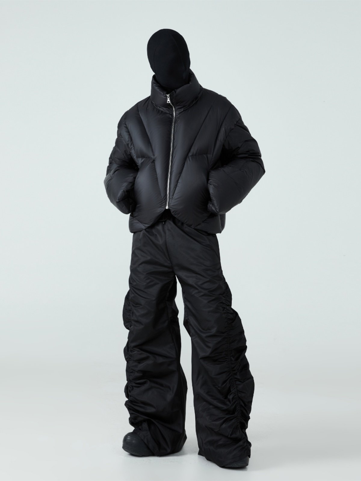 FRKM SCD 23 F|W 90 화이트 덕다운 자켓 두꺼운 따뜻한 숏 자켓 겨울 신상품 빵 코트