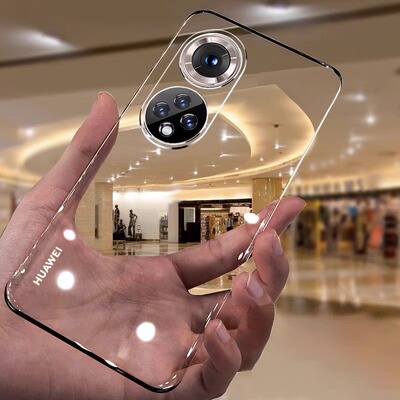 适用华为nova9电镀无边框防摔壳