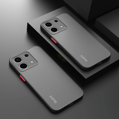 适用红米note13新款磨砂防摔壳