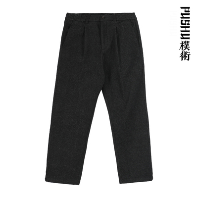 朴术秋冬季直筒修身显瘦休闲裤