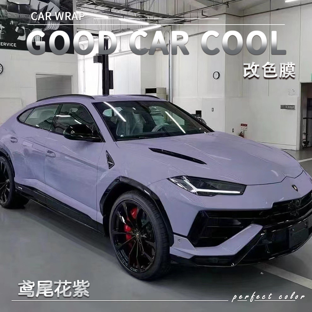 PET 鸢尾花紫汽车改色膜全车膜车身贴膜整车膜全车衣漆面保护膜