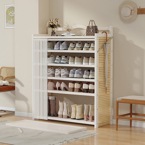 美之构简约现代可折叠鞋架免安装