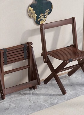 折叠凳子靠背折叠椅家用马扎凳子可折叠户外便携马扎子钓鱼小凳子