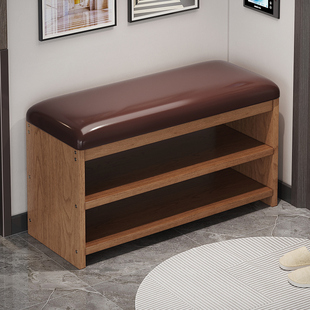 凳进门凳收纳鞋 柜坐凳一体穿鞋 架更衣室坐凳 凳可坐鞋 入户门口换鞋