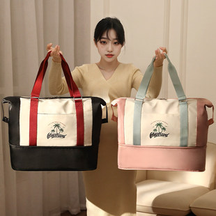 旅行包可套拉杆箱行李袋大容量短途手提健身出差登机便携收纳包