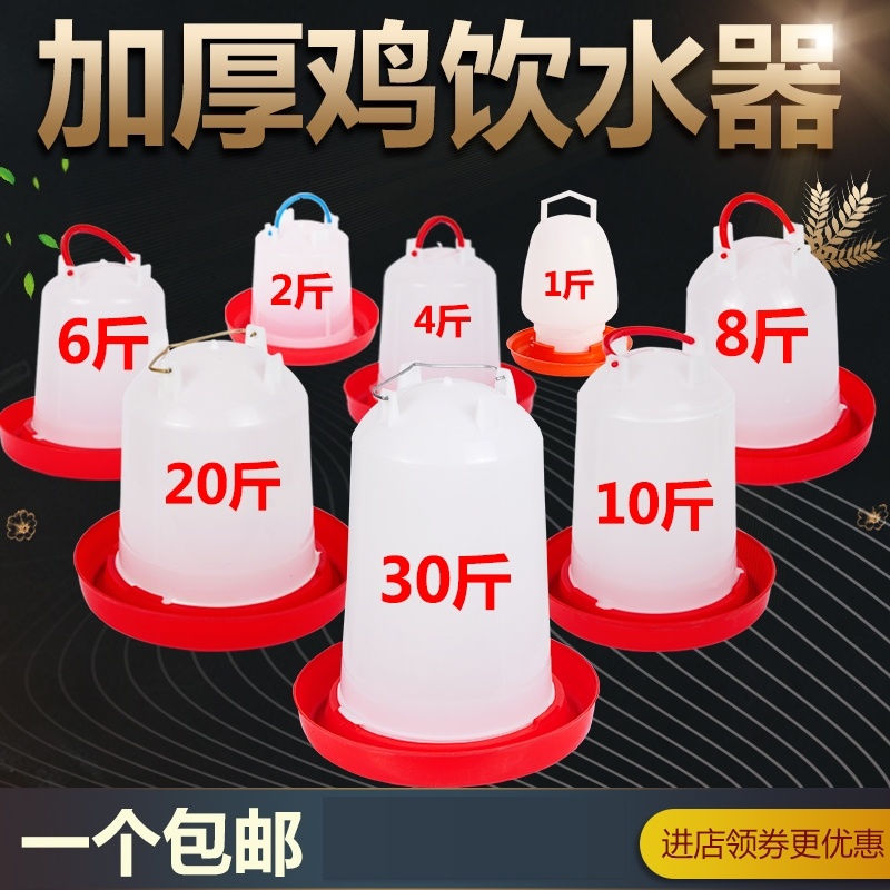 鸽子饮水器小鸡喝水饮水器芦丁鸡神器鸽子饲料自动喂食器鸡用喂水