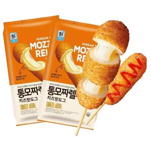 韩国进口思潮大林马苏里拉奶酪热狗拉丝芝士速食美味夹心半成品