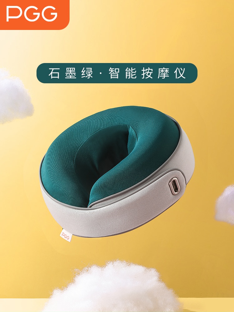 高档颈椎按摩器颈部按摩仪背部腰部脖子肩颈电动揉捏多功能护颈枕