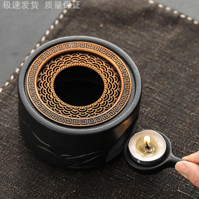 蜡烛煮茶炉日式温茶炉底座温茶