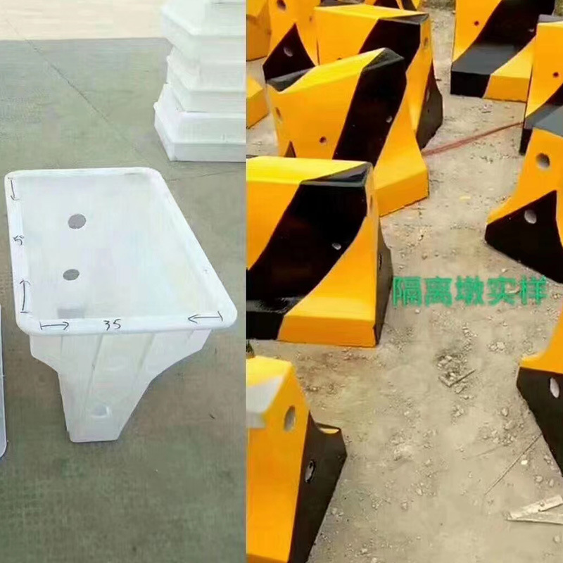 水泥隔离墩模具 高速公路防撞栏杆隔离墩模具 小区道路防撞水泥墩