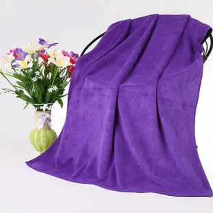 美容院浴巾铺床巾大毛巾柔软美体汗蒸家用吸水不易掉毛logo