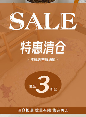 清仓特价卧室地毯装饰垫