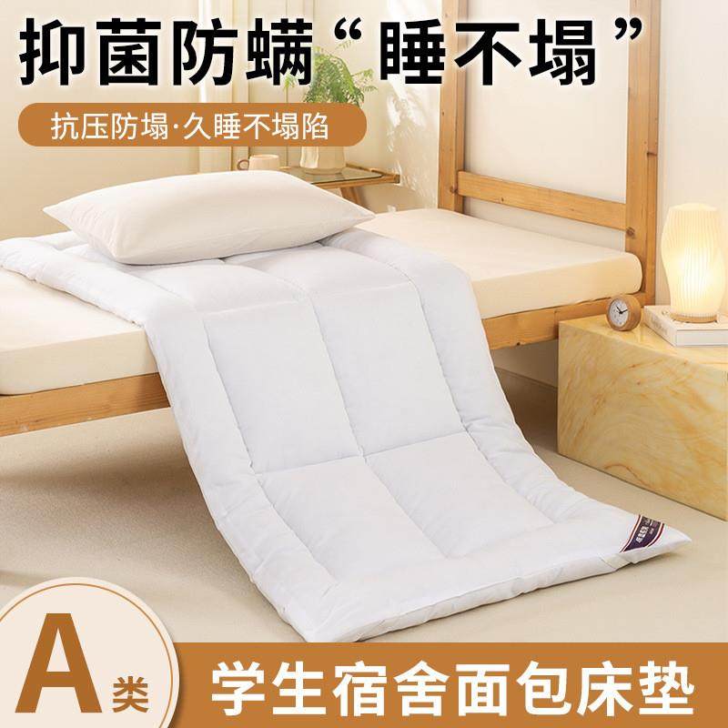 酒店羽丝绒床垫学生宿舍单人床褥超厚榻榻米垫子不塌陷被褥可折叠,床上用品,床垫/床褥/床护垫/榻榻米床垫,淘宝优惠券,粉丝福利购,淘宝优惠卷