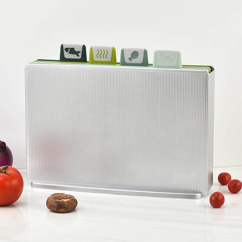 多功能四件套分类菜板套装辅食案板家用果蔬肉分类砧板收纳切菜板,厨房/烹饪用具,砧板/菜板,淘宝优惠券,粉丝福利购,淘宝优惠卷