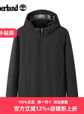 Timberland添柏岚棉夹克男25秋冬户外防水夹棉加厚保暖外套A44BF
