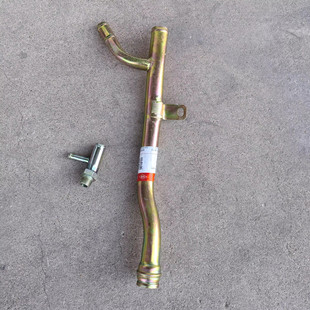 适配夏利A+N3吉利豪情美日优利欧三缸铁水管铁三通水泵水管接头