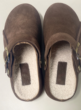 SD241085XZ8JX 带扣半包加绒勃肯鞋