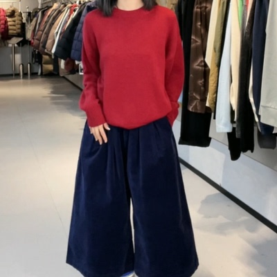 【妍妍粉丝专享】（甜度）可机洗柔软美丽诺毛衣