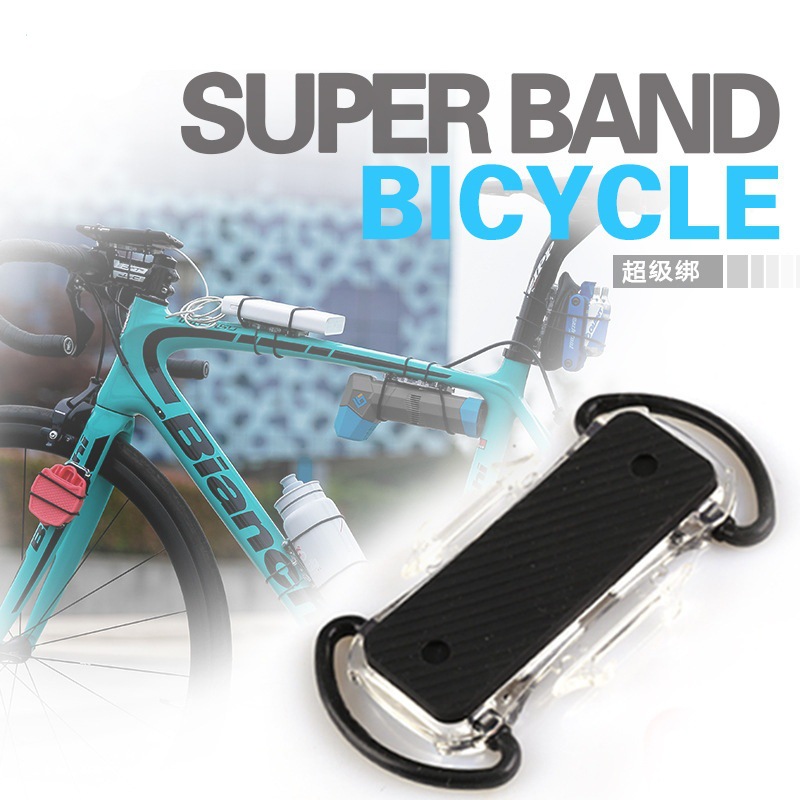 跨境新款多功能绑板手机架铁三骑