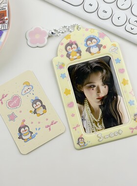 小卡卡套挂绳展示门禁学生门卡公交校牌饭卡校园卡保护套书包挂件