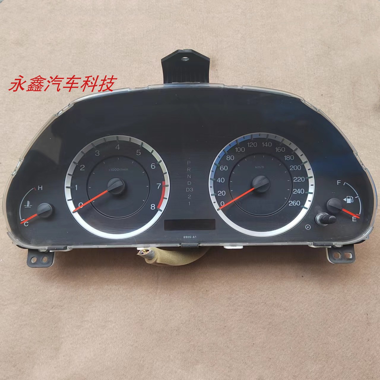 八代雅阁8代组合仪表盘码表里程转速水温油表总成78100-TB2-H120