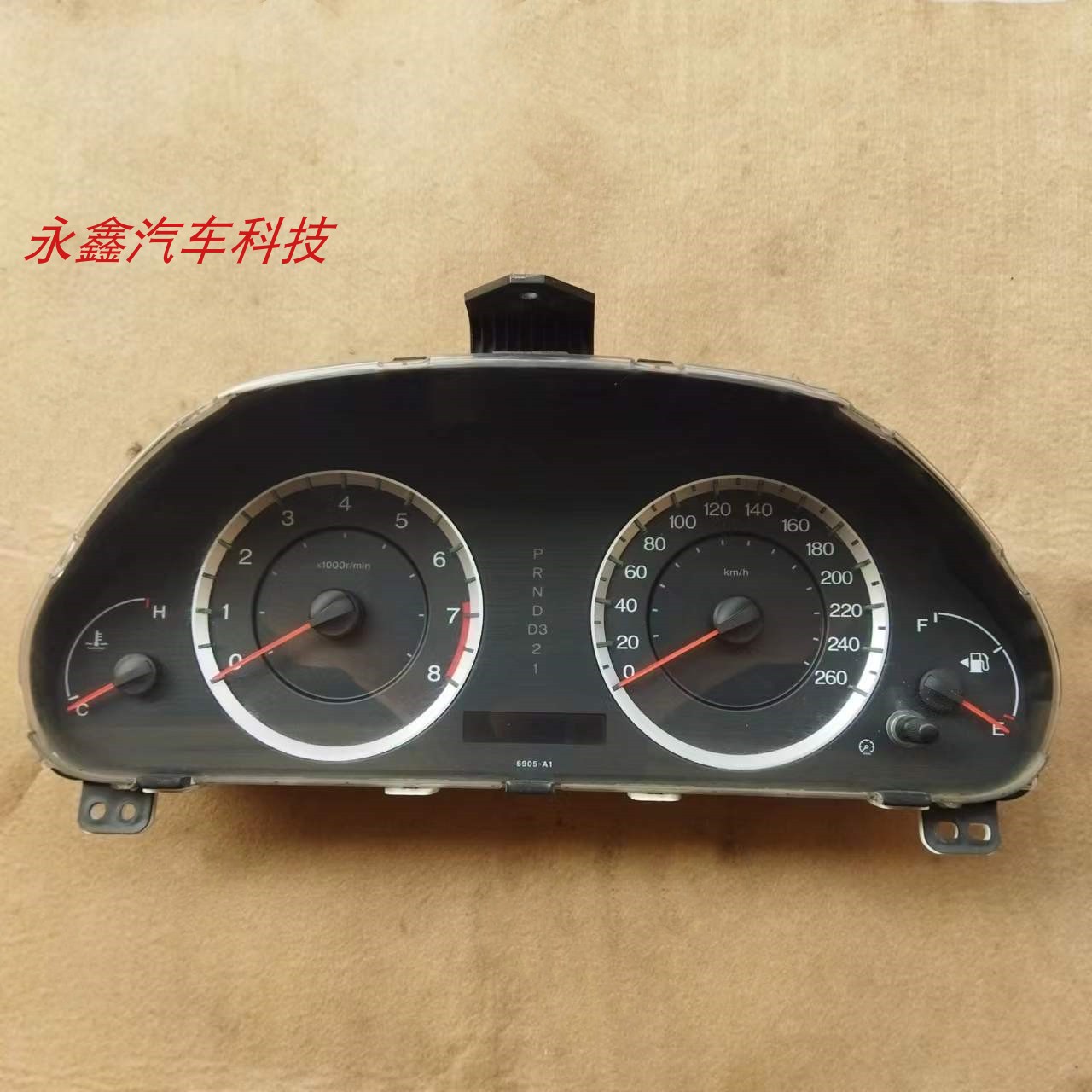 八代雅阁组合仪表盘总成里程转速表公里表水温表 78100-TB0-H110
