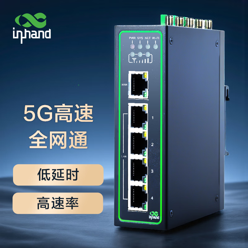 映翰通5G工业路由器可插卡多网口