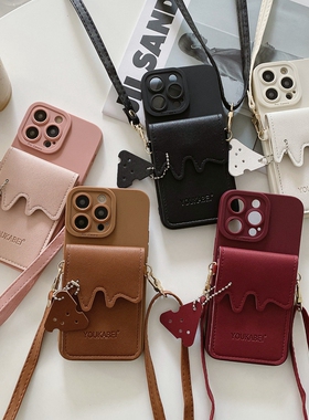 ins个性卡包一加ACE5pro手机壳OneplusACE5全包ACE2/2V网红新款ACE3pro/3V防摔一加12个性女一加13软硅胶壳套