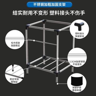 室外简易洗手盆户外不锈钢洗菜盆带架子庭院带架一体移动水槽水池