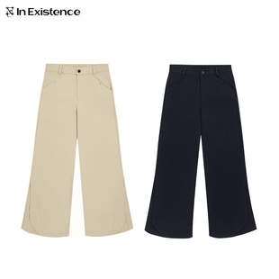 EXISTENCE存世24FW「约束之剑」刺绣垂感裁片阔腿西裤