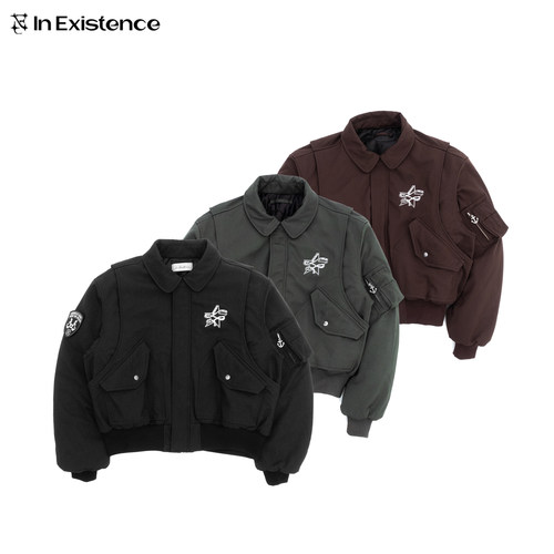 IN EXISTENCE存世25FW「鸿鹄」可拆臂章CWU45P闽飞行员新雪丽棉服