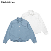 存世25FW可塑型双层裁片铝丝肌理衬衫 EXISTENCE