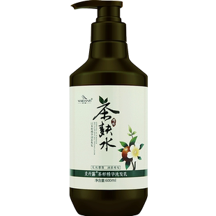 麦丹露茶籽洗发水控油蓬松去屑生姜茶麸洗头膏香波正品官方旗舰店