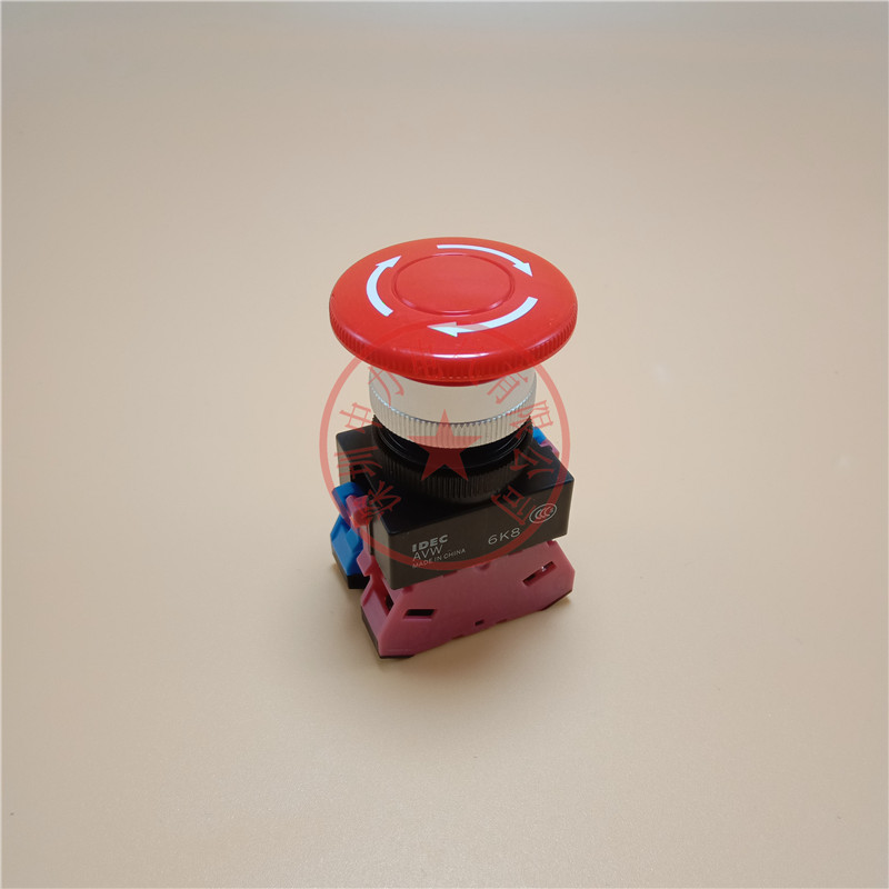 原装IDEC和泉急停按钮开关AVW411R AVW402R AVW420R电梯停止按键