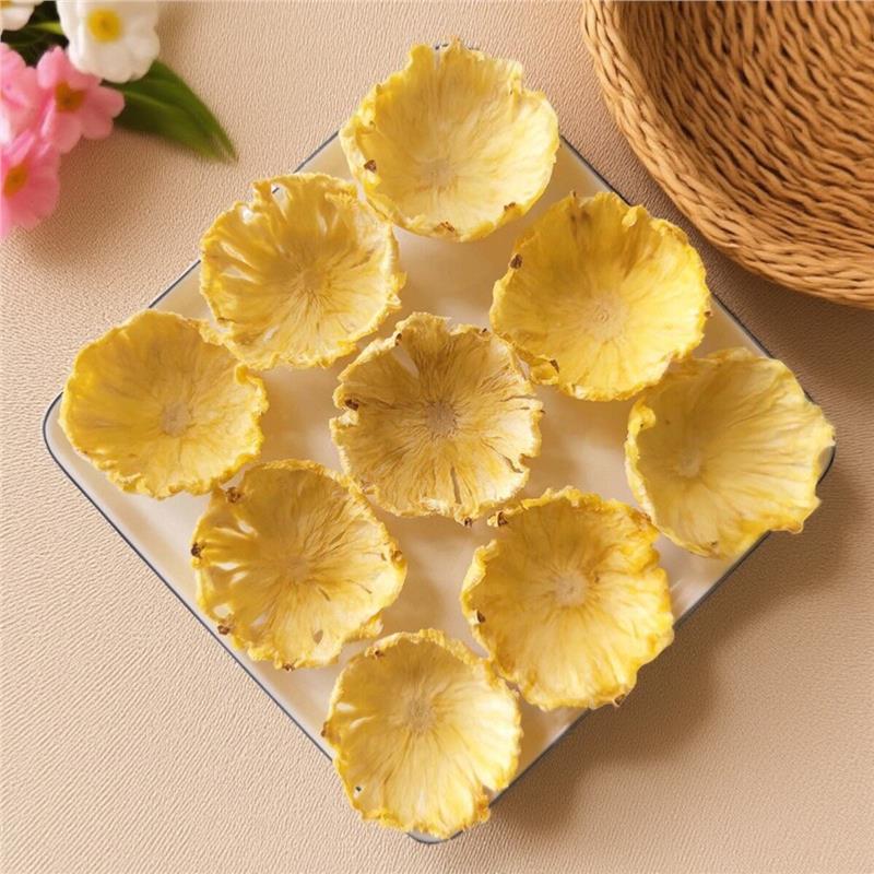 迷你碗形菠萝干片蛋糕甜点西点烘焙装饰凤梨干咖啡点缀果干