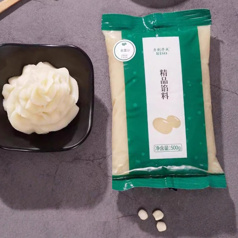 力创白豆沙低糖芸馅韩式裱