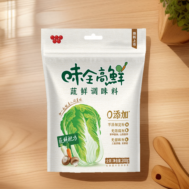 蔬菜高鲜味精味全全素食厨房鸡精家用果蔬增味提鲜调料调味品200g