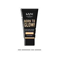 美国NYX born to glow粉底液黄黑皮调色纯白色调和液试色07/12