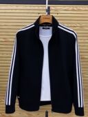 春秋男士 立领上衣中年酒红色夹克 运动服百搭短款 外套时尚 休闲韩版