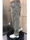 休闲裤 老爹裤 直筒弹力牛仔裤 百搭长裤 春秋季 宽松中年小直角裤 男士