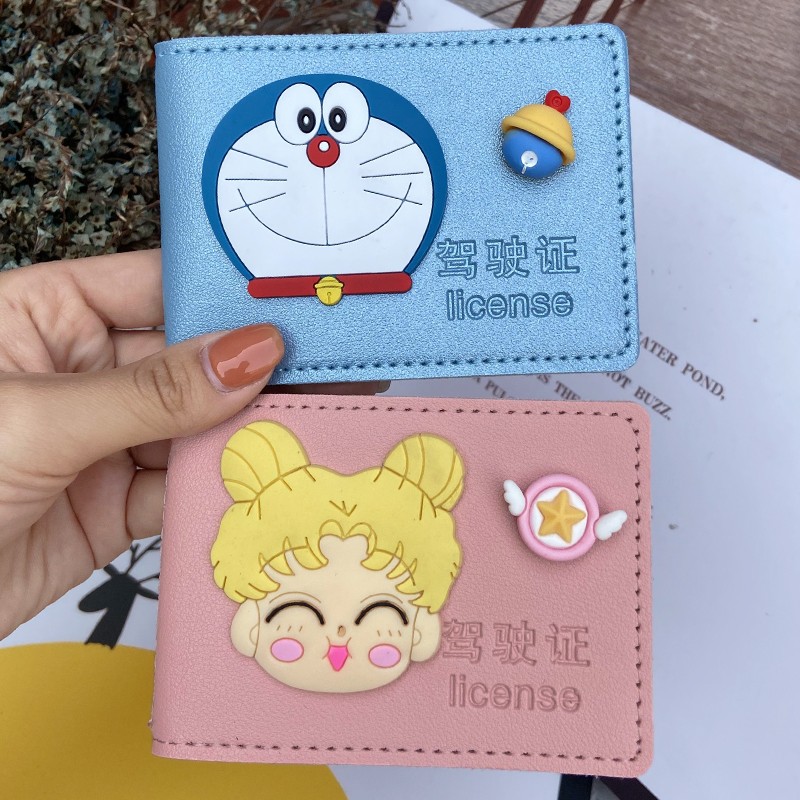 驾驶证皮套女创意个性网红卡通图片