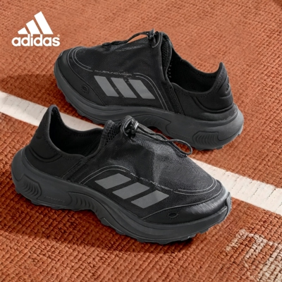 Adidas一脚蹬2026夏季男女鞋官方百搭网面透气运动休闲鞋JP6646