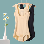 肤色超薄无痕连体塑身衣夏款 束身美体内衣女 收腹束腰塑形提臀夏季