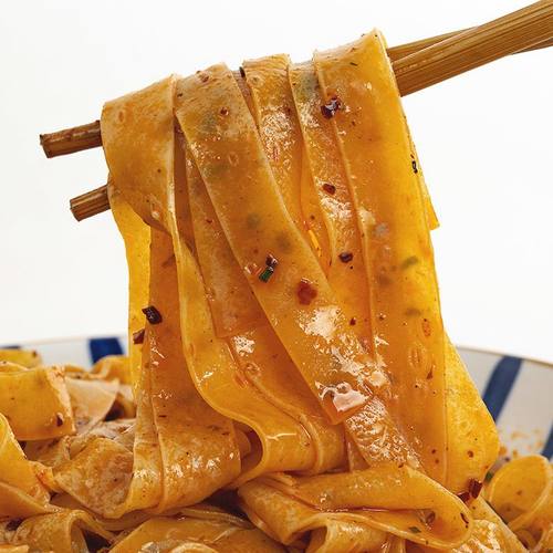 麻酱面皮红油面皮袋装味哒哒速食