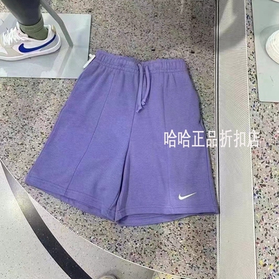 耐克小勾休闲透气五分短裤