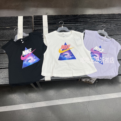 耐克女子夏款休闲宽松背心